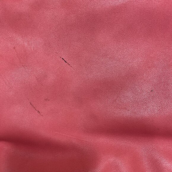 Coach Park Color Block Tote Shoulder Bag Smooth Leather Coral Tan White F23683 - Picture 8 of 13